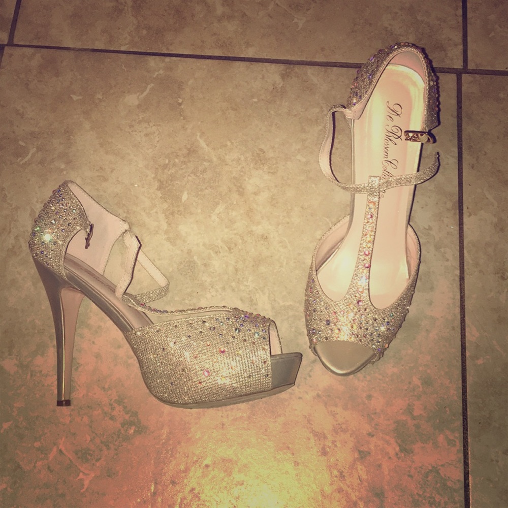 Sparkly party heels